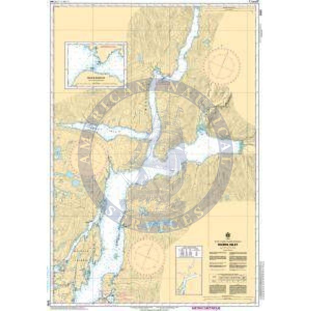 CHS Nautical Chart 3932: Rivers Inlet