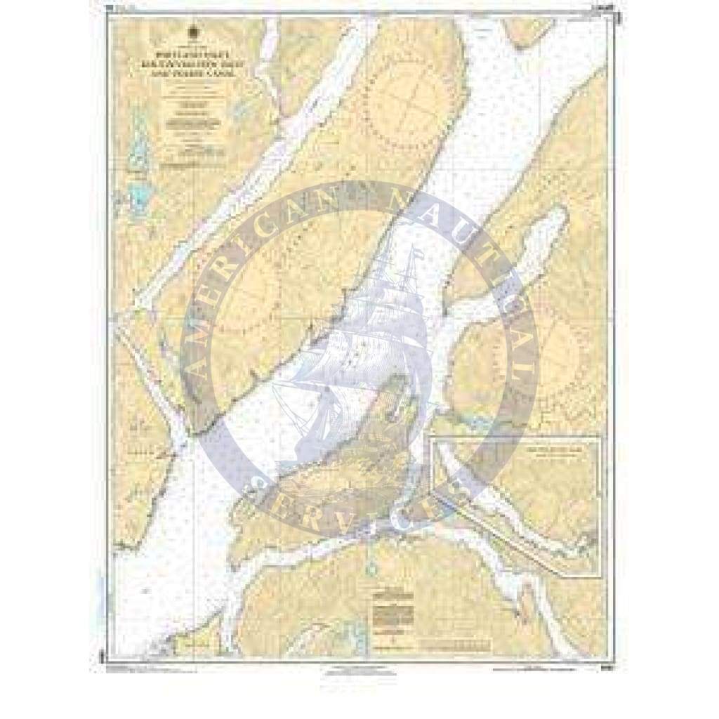 CHS Nautical Chart 3994: Portland Inlet, Khutzeymateen Inlet and Pearse Canal