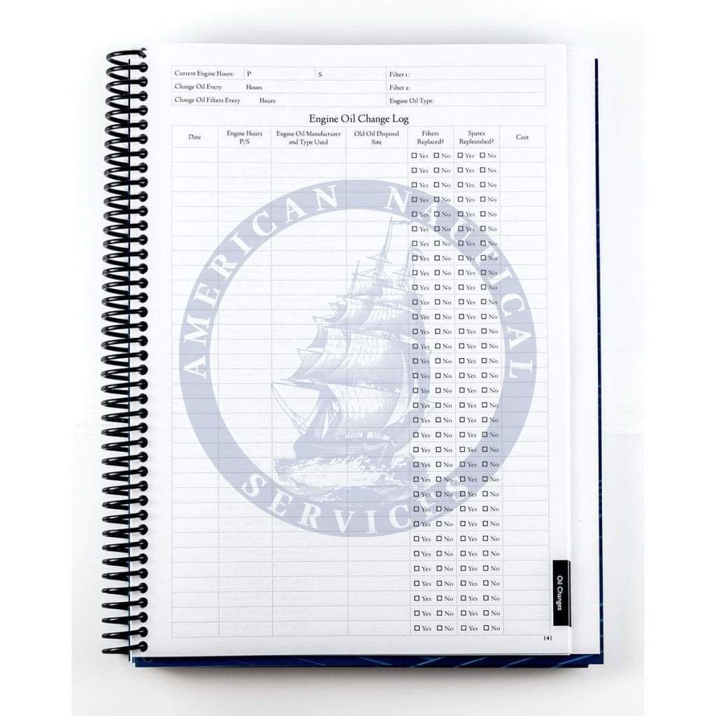 Comprehensive Ship’s Log Book