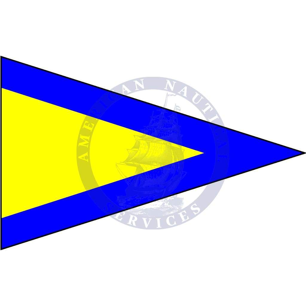 First Substitute Pennant (1st Repeat Code Signal Flag)