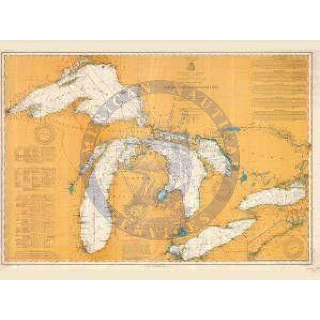 Historical Nautical Chart 00-8-1907: MN, Northern And Northwestern Lakes Year 1907
