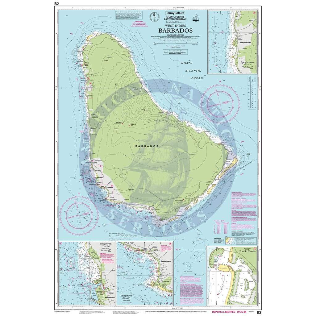 Imray Chart B2: Barbados