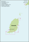 Imray Chart B32: Carriacou to Grenada