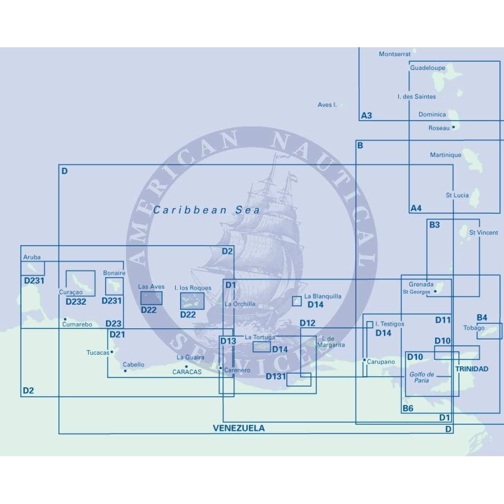 Imray Chart D22: Carenero to Punta San Jan