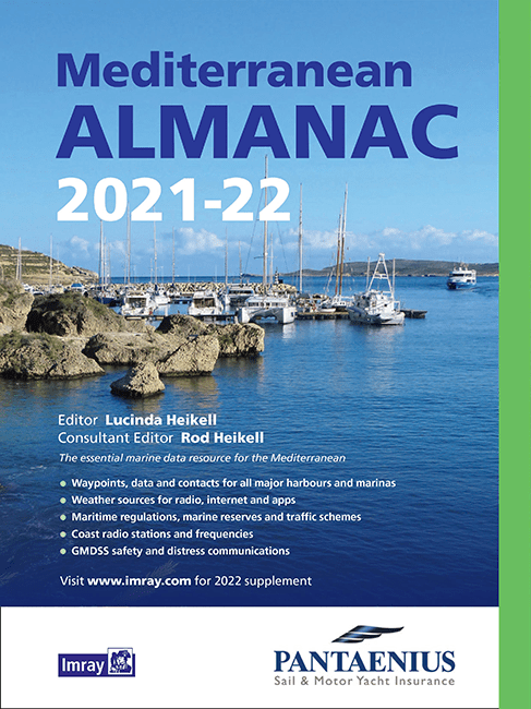 Imray: Mediterranean Almanac, 12th Edition 2021/2022