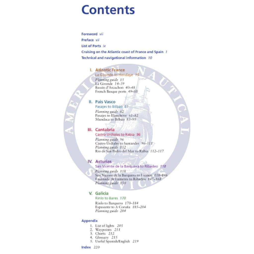 Imray: South Biscay - La Gironde to La Coruna, 7th Edition 2012