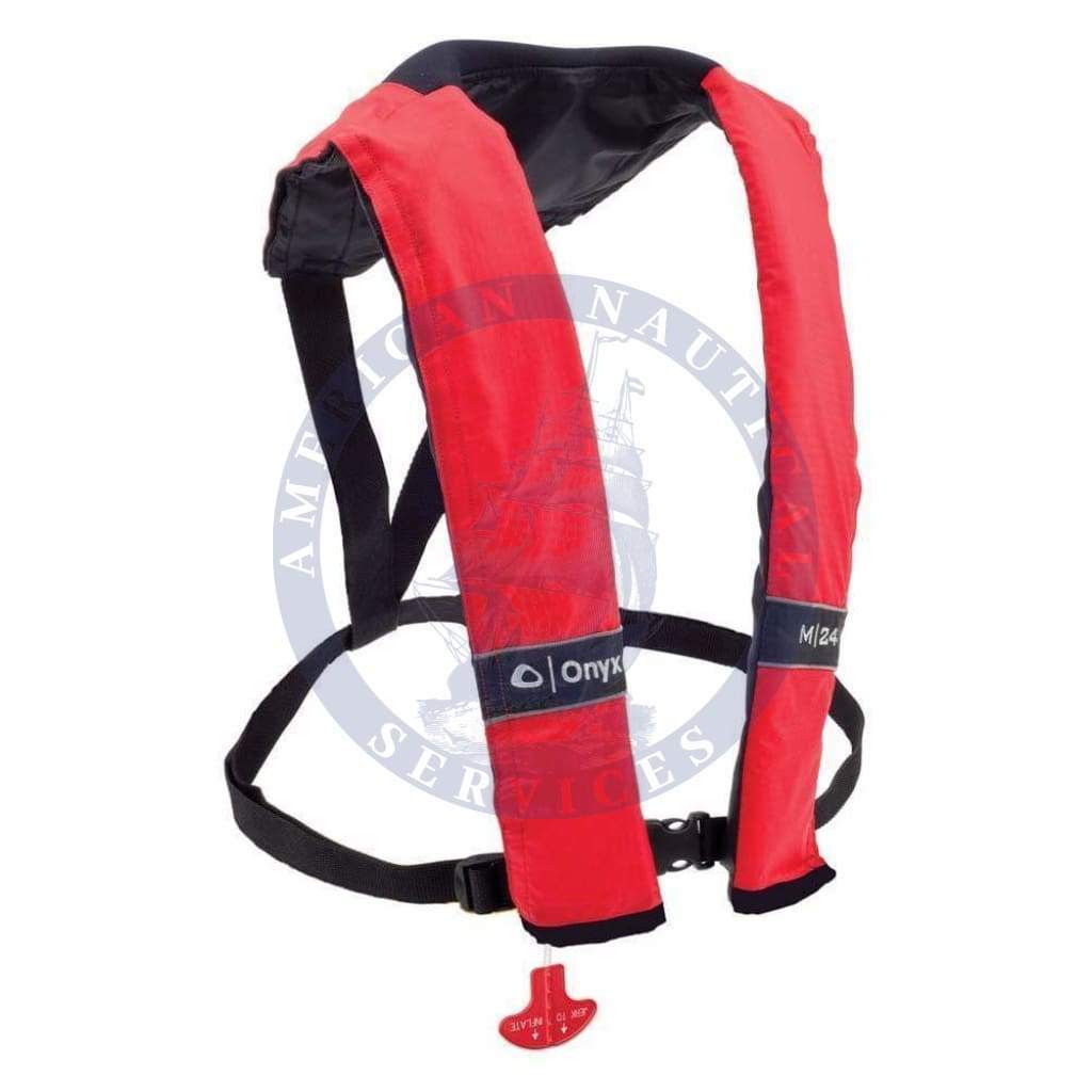 Lifejacket: ONYX M-24 MANUAL USCG TYPE V RED