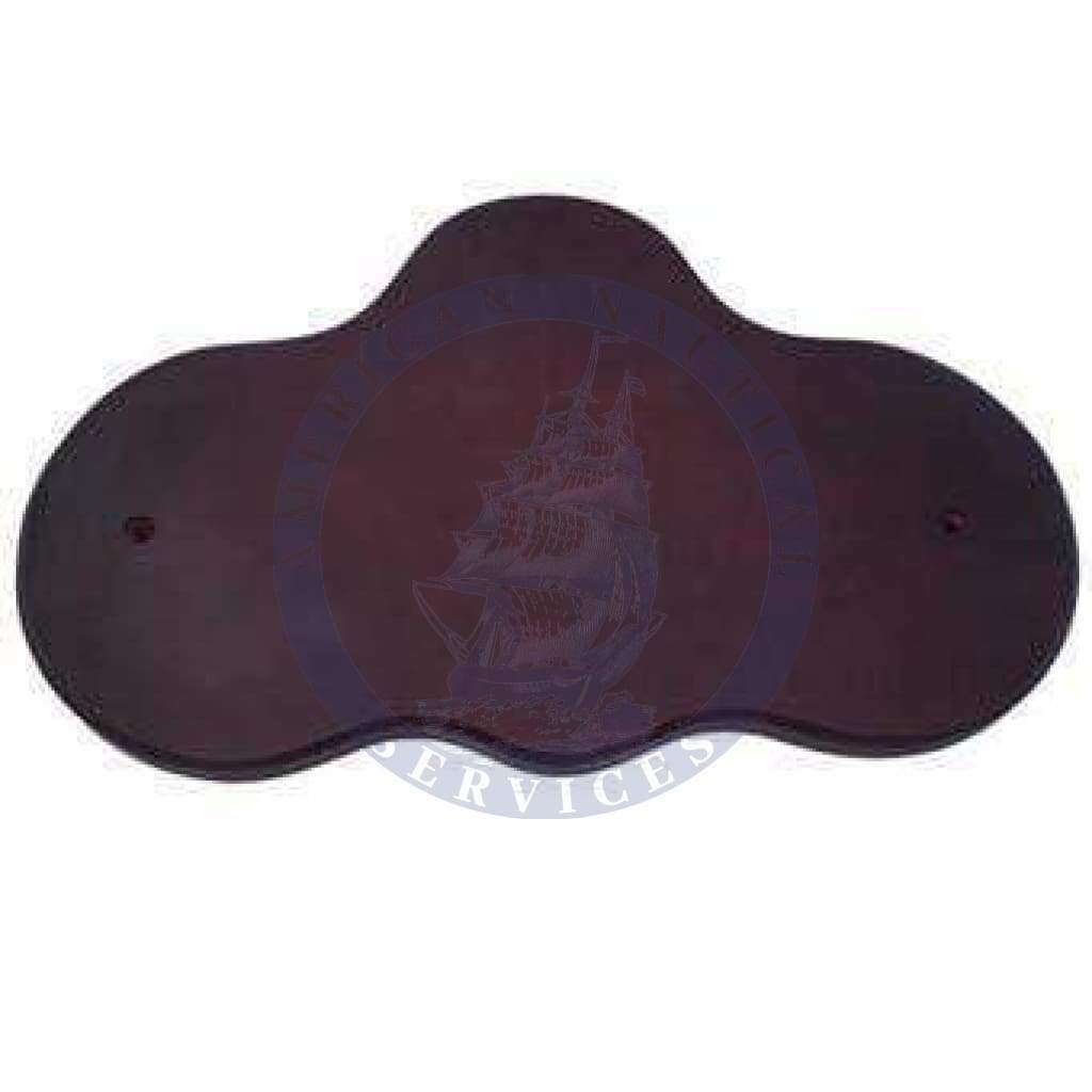 Mahogany Citation Plaque (Weems & Plath AW-307)