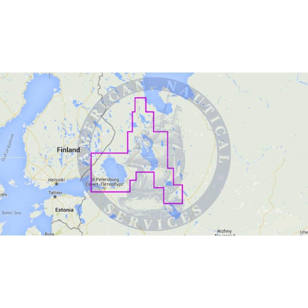 MapMedia Navionics Mega Wide Vector Chart: MWVNRS37XGMAP - Upper Volga River (Update)