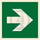 Marine Safety Sign: Arrow Rotatable to Point Up, Down, Left or Right