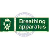 Marine Safety Sign: Breathing Apparatus