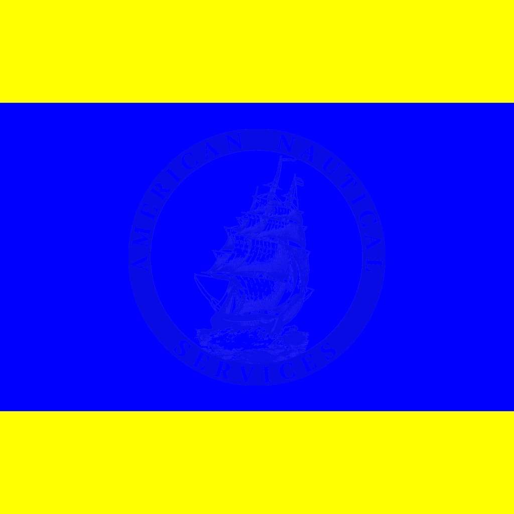 Marine Signal Flag: Letter