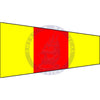 Marine Signal Flag Pennant Numeral 0 (Numeral Zero Pennant)