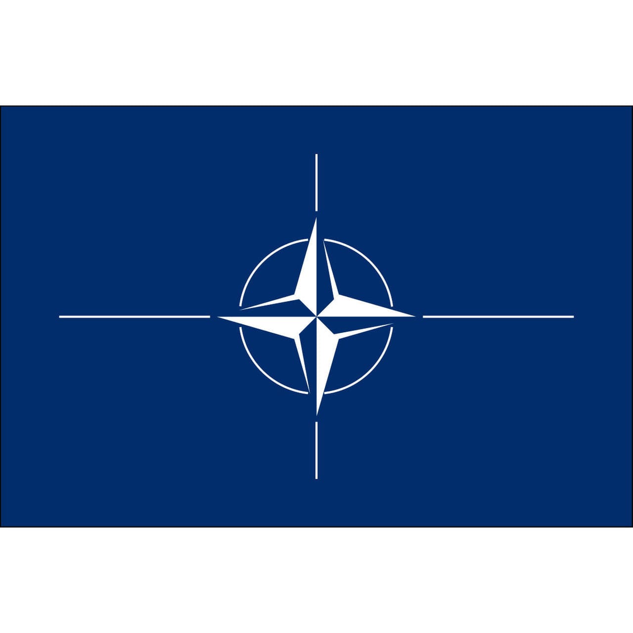 NATO - North Atlantic Treaty Organization Flag - Nylon