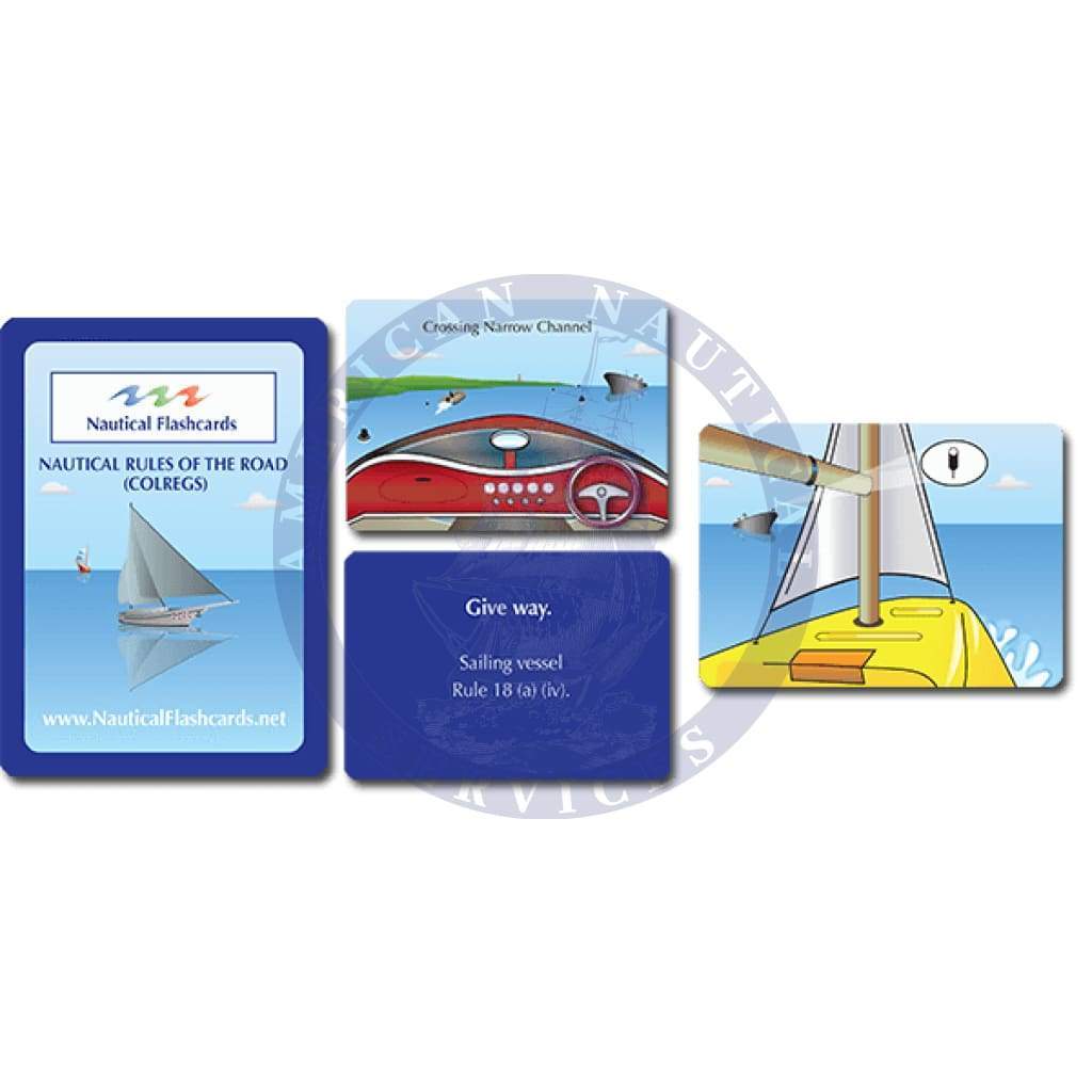 Nautical Flashcards Rules of The Road (COLREGS)