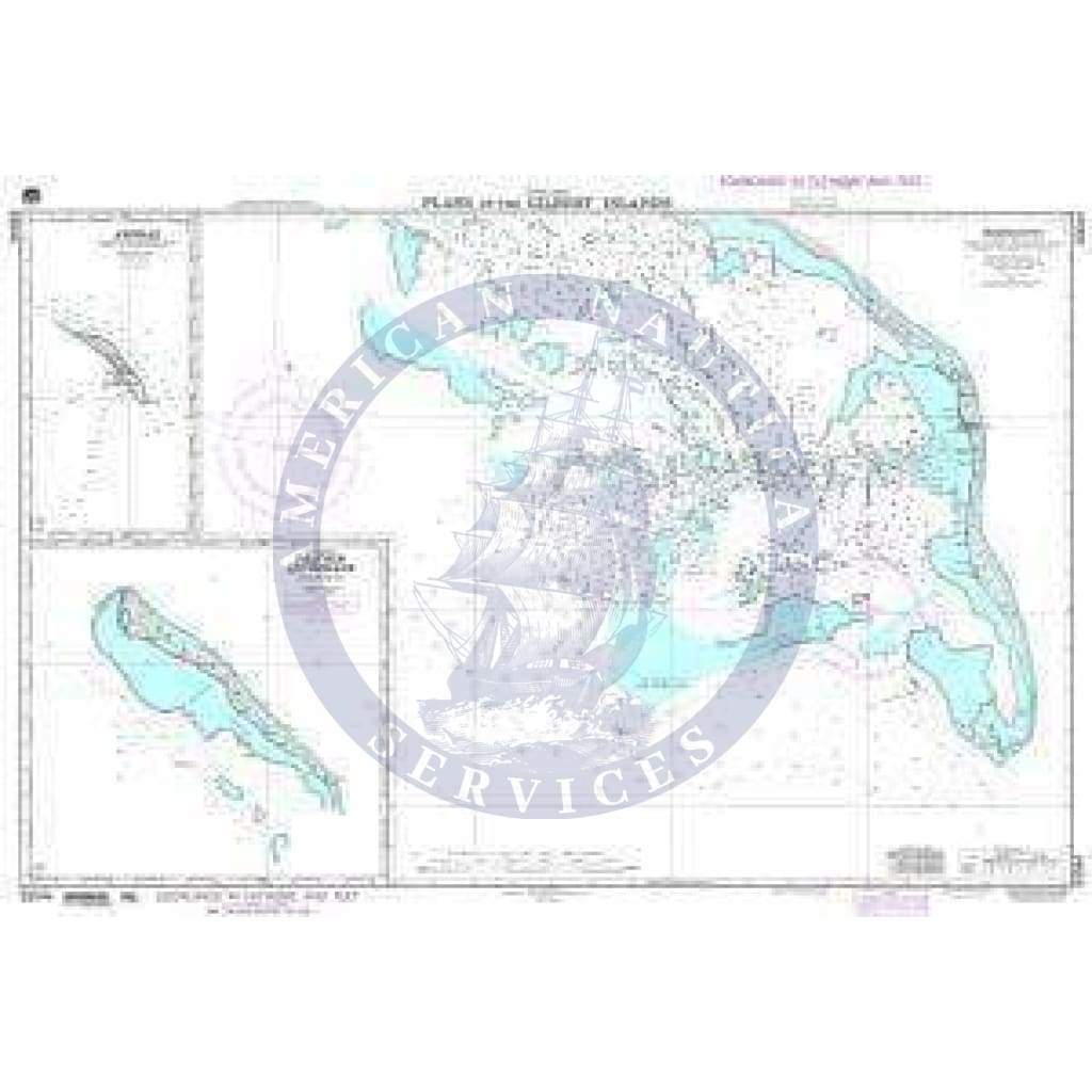 NGA Chart 83044: Plans in the Gilbert Islands-Nonouti