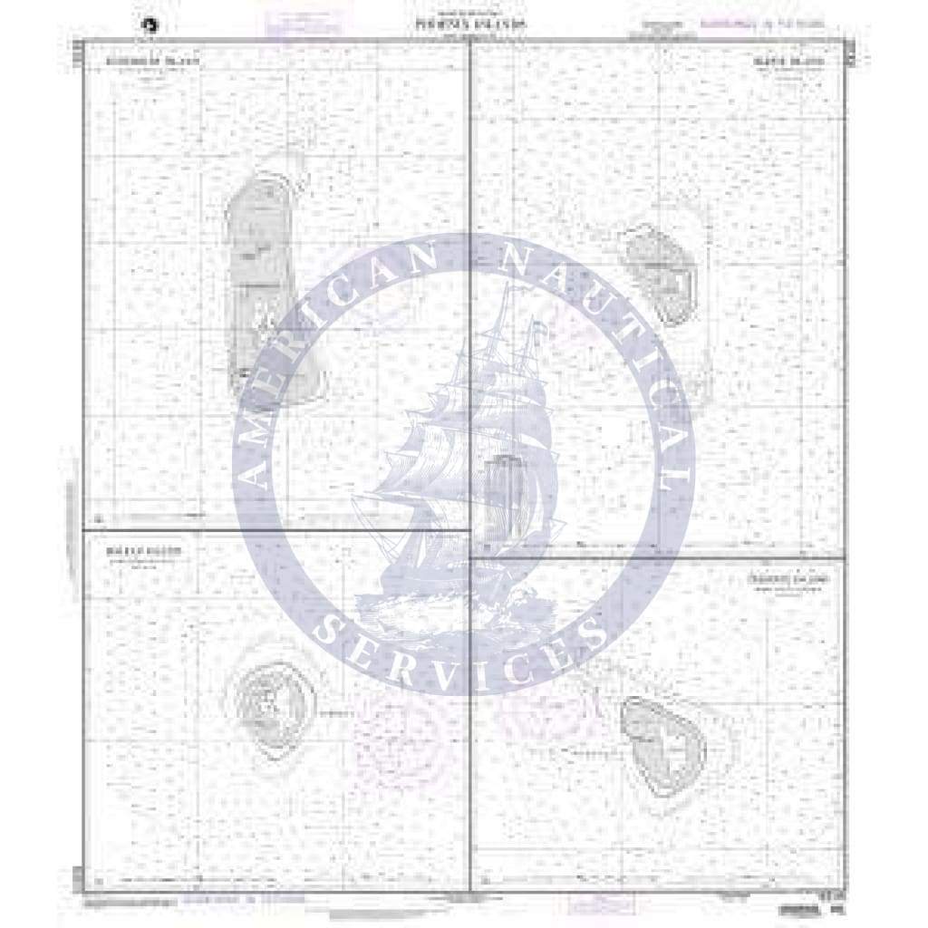 NGA Chart 83101: Phoenix Islands Plans: A. Enderbury Island