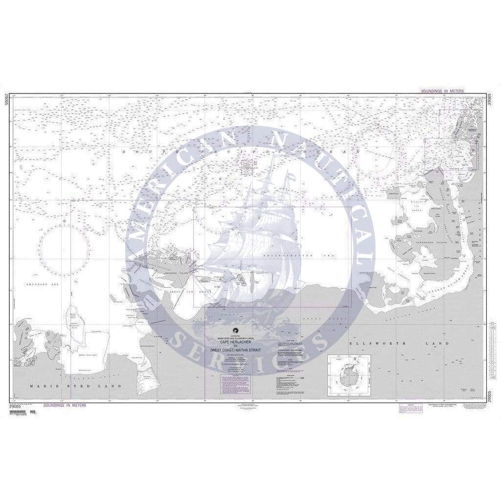NGA Nautical Chart 29005: Cape Herlacher to (West Coast) Matha Strait