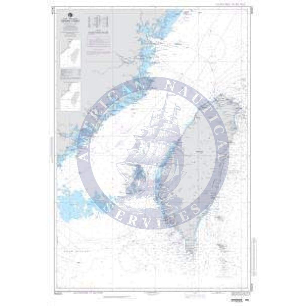 NGA Nautical Chart 94004: Taiwan Strait (China-East Coast)