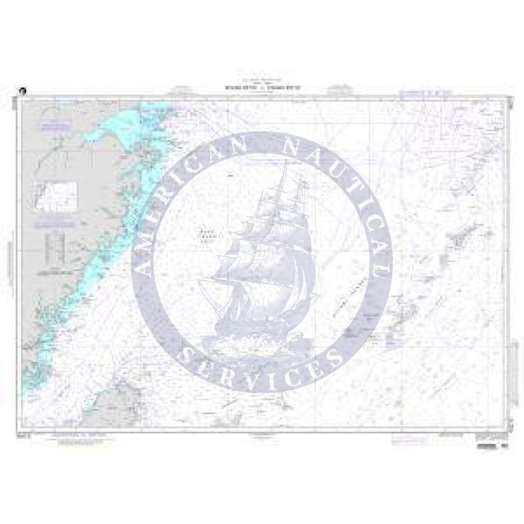 NGA Nautical Chart 94016: Miyako-Retto to Tokara-Retto