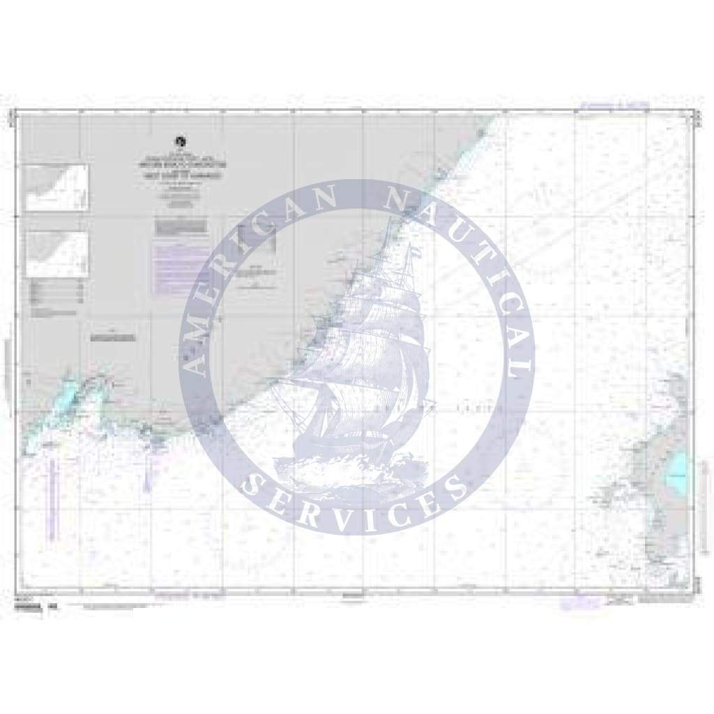 NGA Nautical Chart 96004: Mys Belkina to Vladivostok including West Coast of Hokkaido