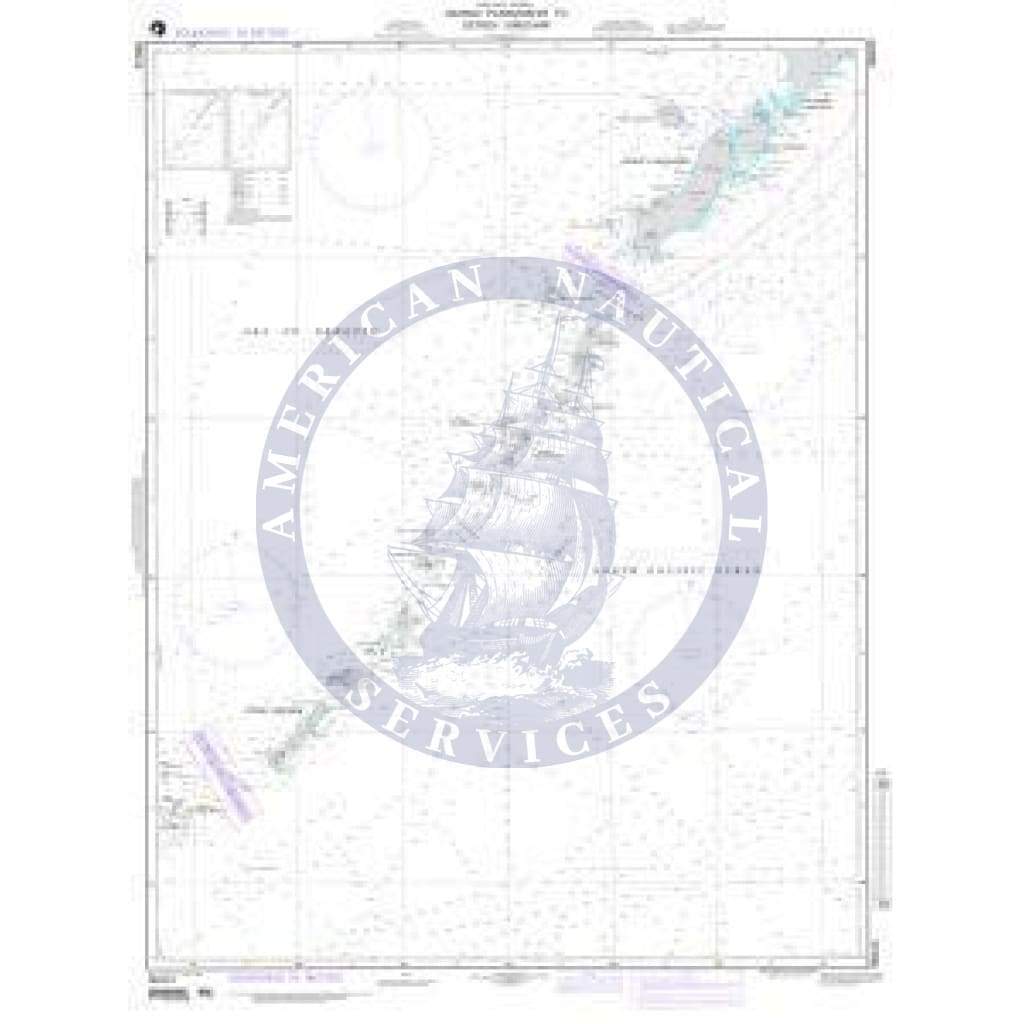 NGA Nautical Chart 96024: Ostrov Paramushir to Ostrov Simashir