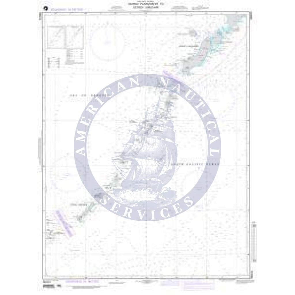 NGA Nautical Chart 96024: Ostrov Paramushir to Ostrov Simashir