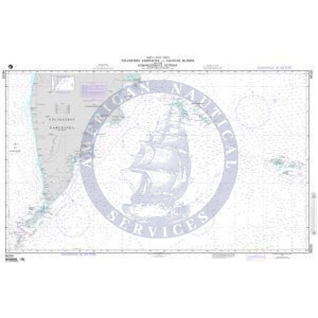 NGA Nautical Chart 96028: Poluostrov Kamchatka to Aleutian Islands including Komandorskiye Ostrova