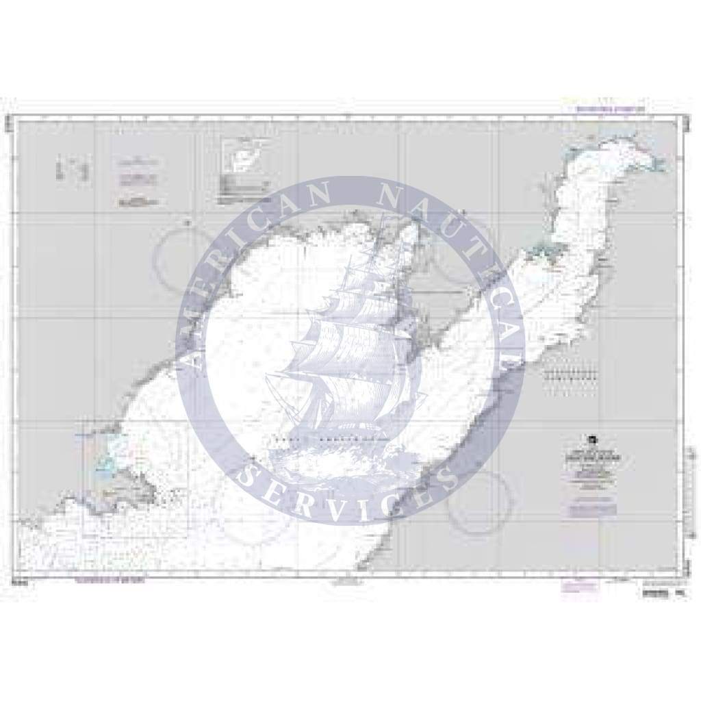 NGA Nautical Chart 96460: Zaliv Shelikhova