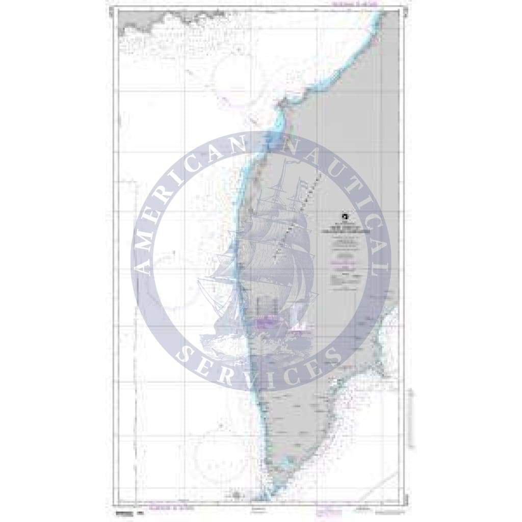 NGA Nautical Chart 96480: West Coast of Poluostrov Kamchatka