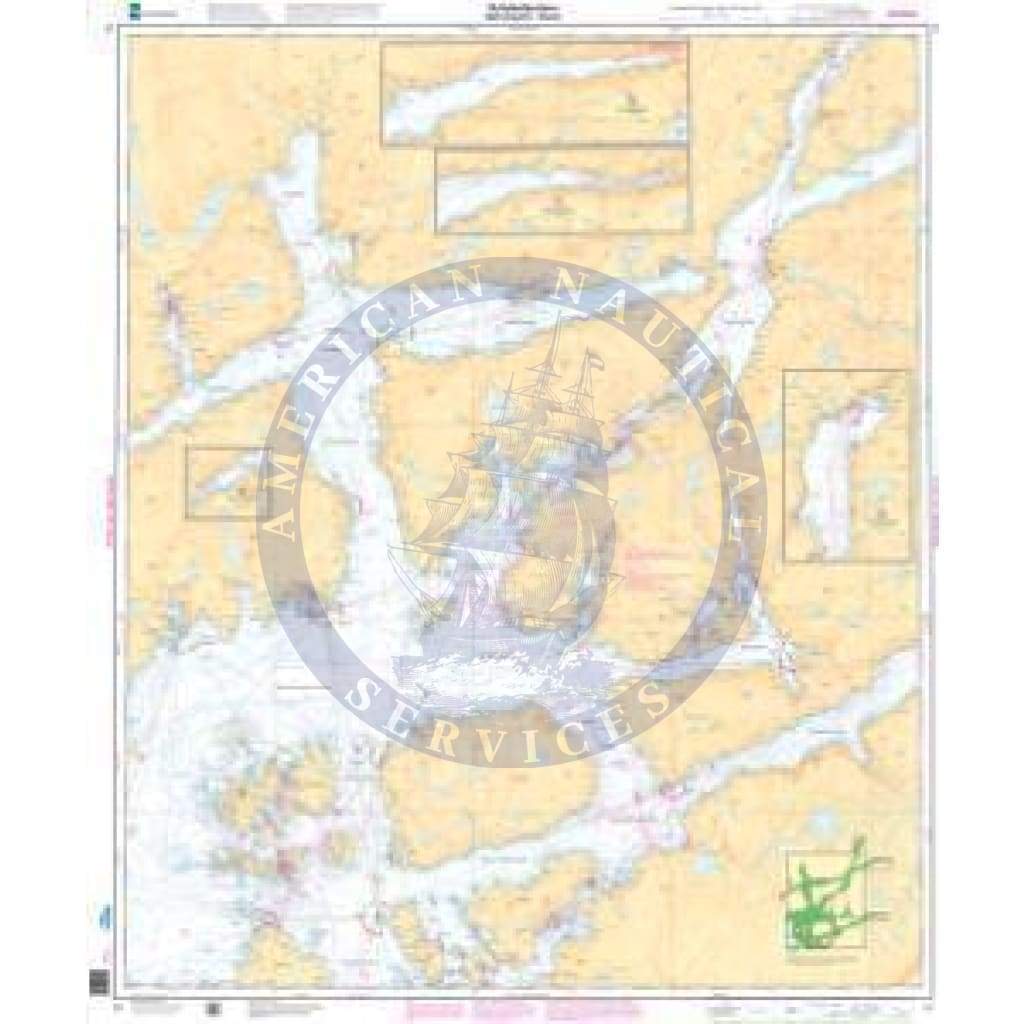 NHS Nautical Chart NHS015: Ryfylkefjordane. Sjernarøyane - Sauda