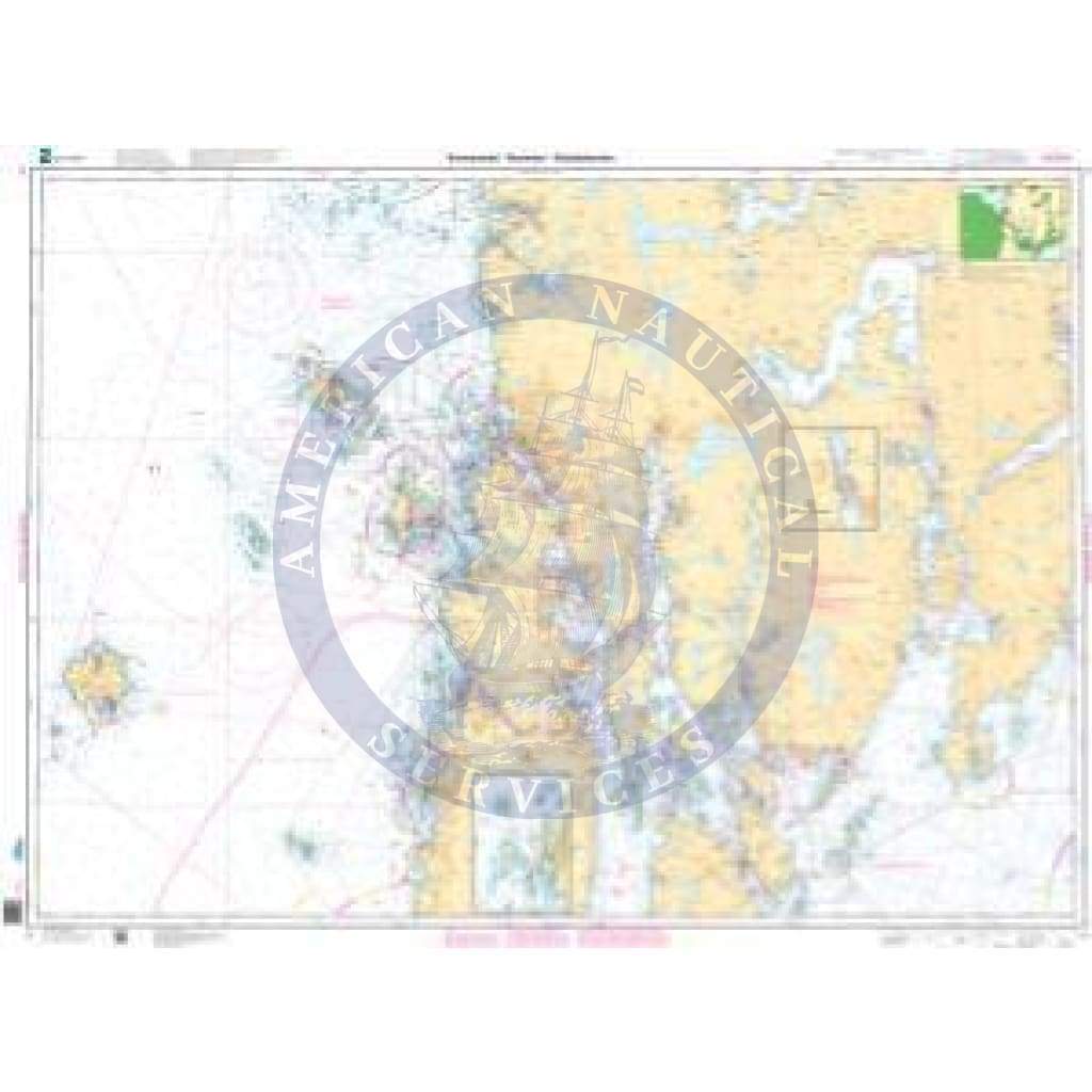 NHS Nautical Chart NHS017: Karmsundet - Ryvarden - Skjoldafjorden