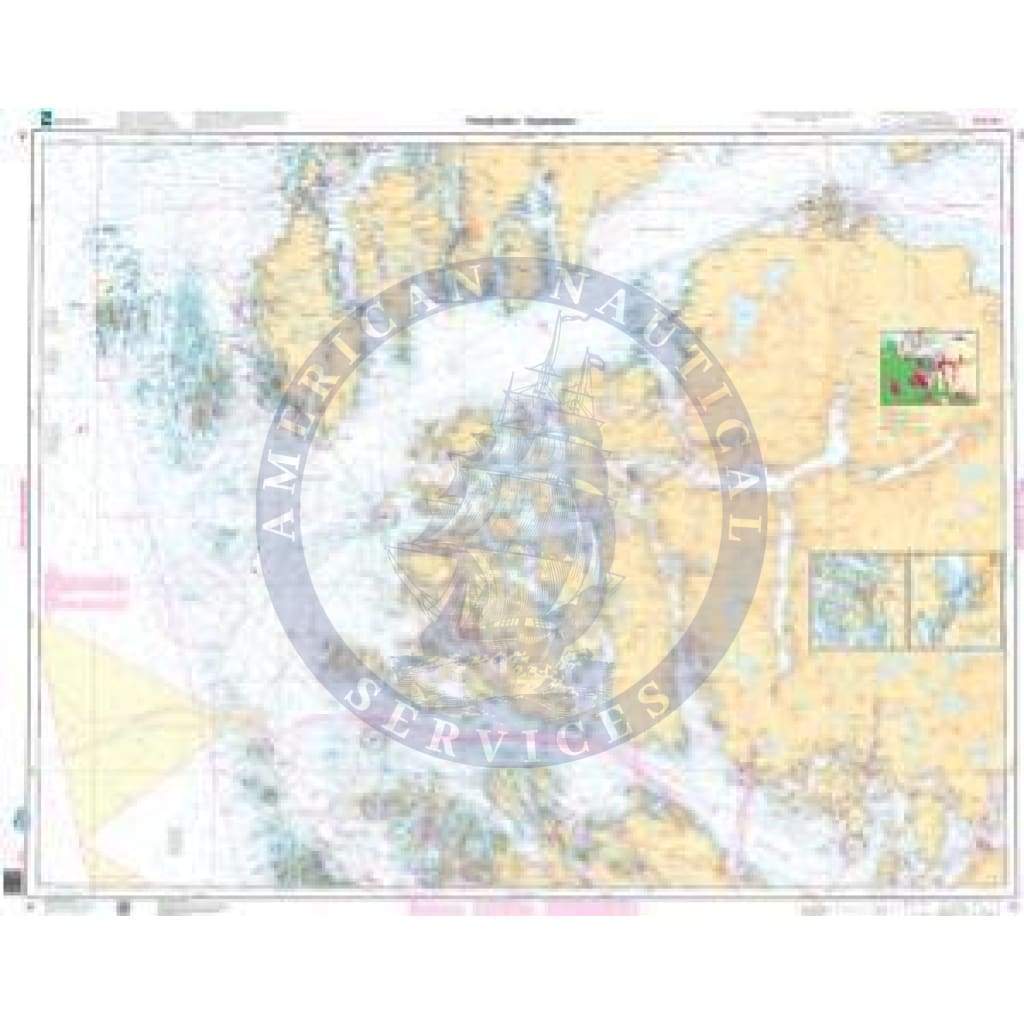 NHS Nautical Chart NHS024: Fensfjorden - Sognesjøen