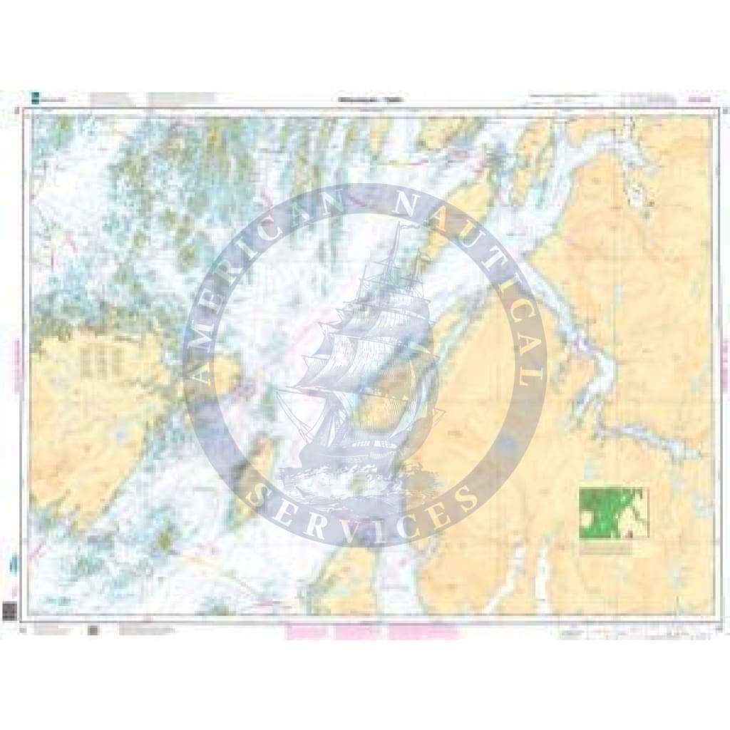 NHS Nautical Chart NHS055: Straumøyan - Tjøtta