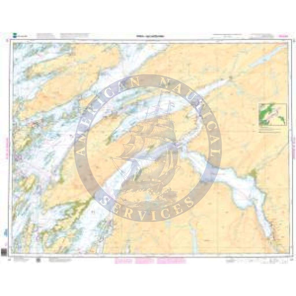 NHS Nautical Chart NHS057: Vefsen- og Leirfjorden
