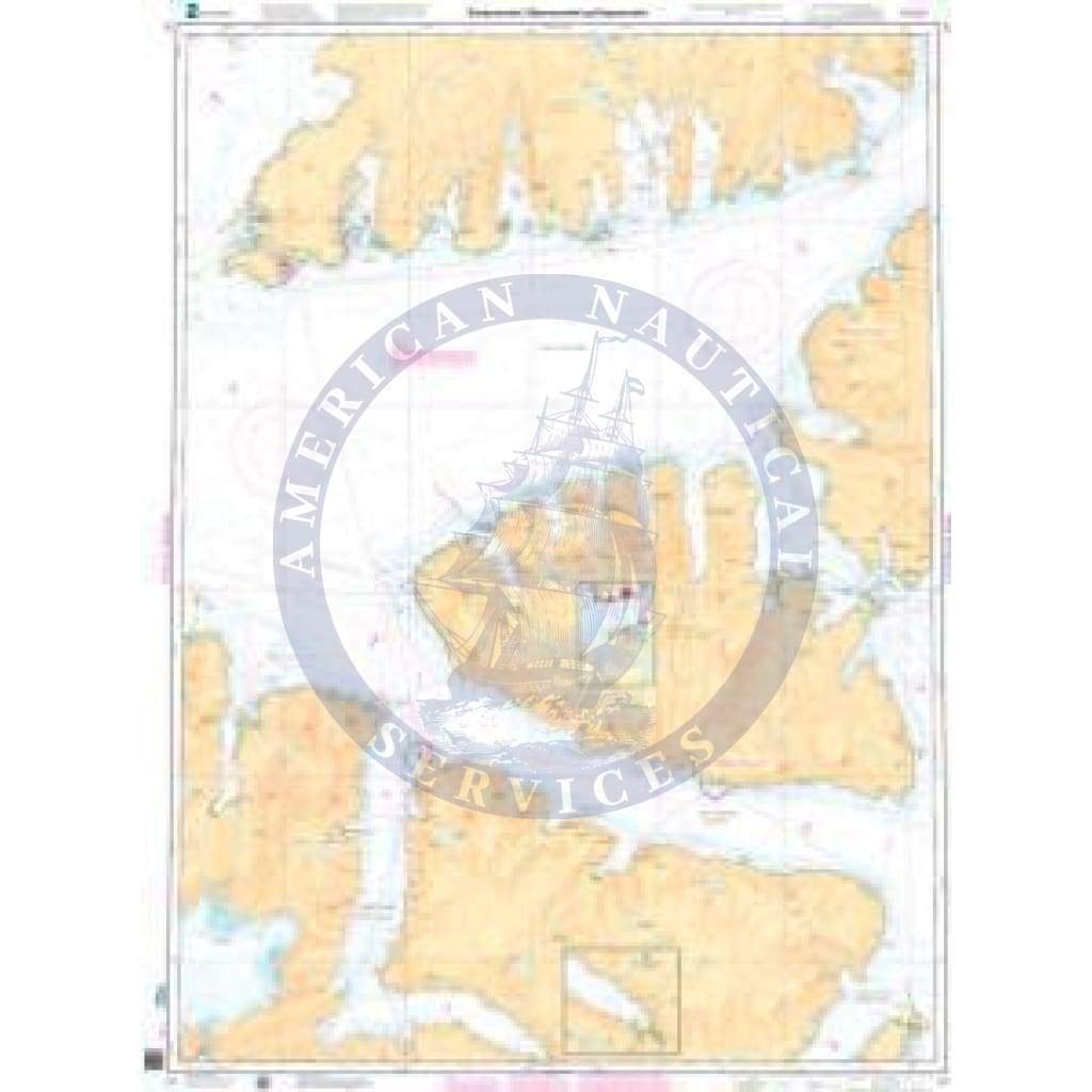 NHS Nautical Chart NHS097: Sørøysundet - Stjernsundet - Rognsundet