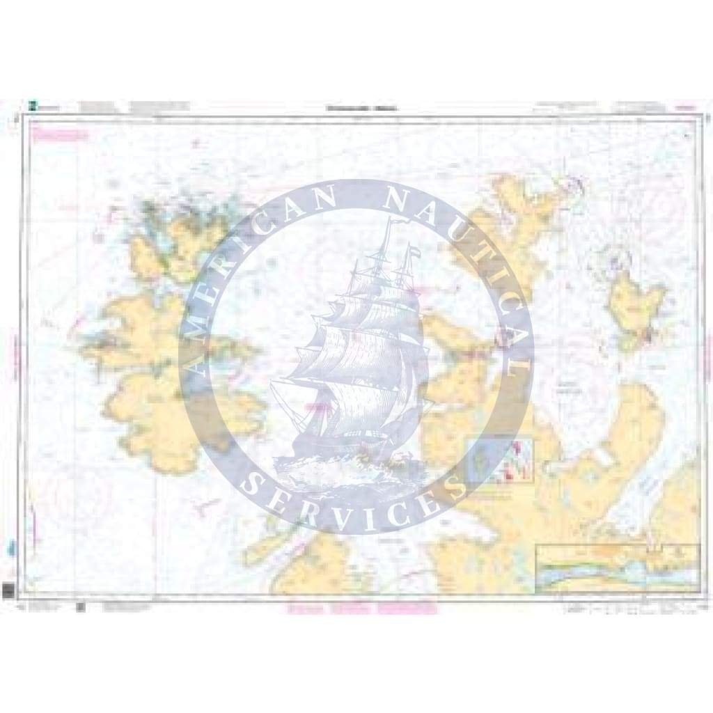 NHS Nautical Chart NHS102: Rolvsøysundet - Måsøya