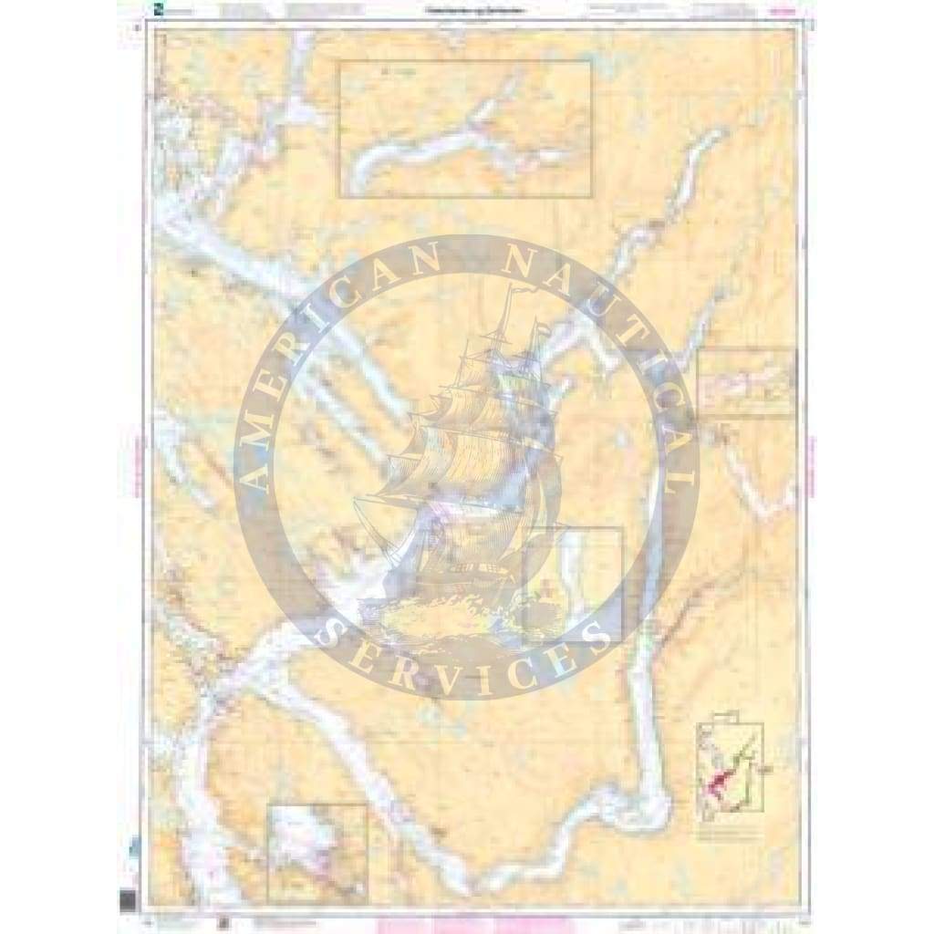NHS Nautical Chart NHS119: Osterfjorden og  Sørfjorden