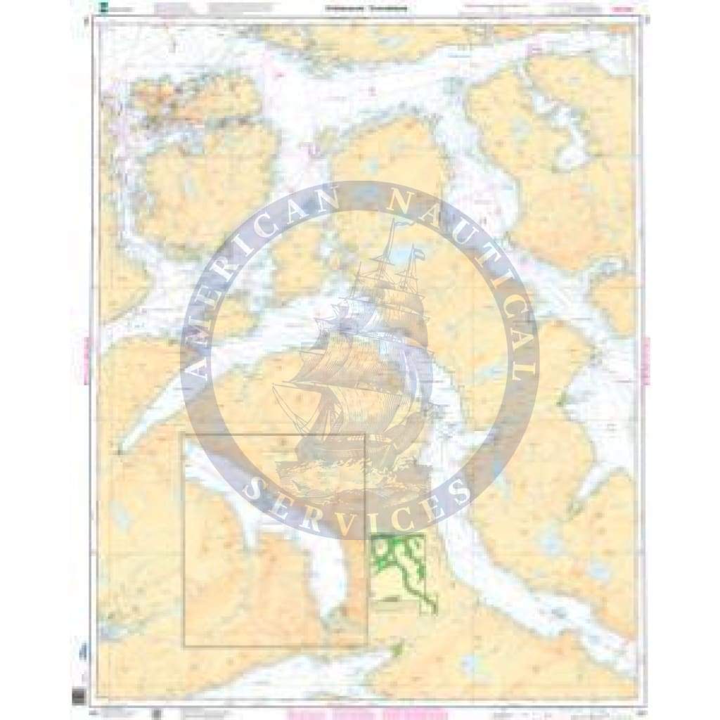 NHS Nautical Chart NHS128: Kristiansund - Sunndalsøra