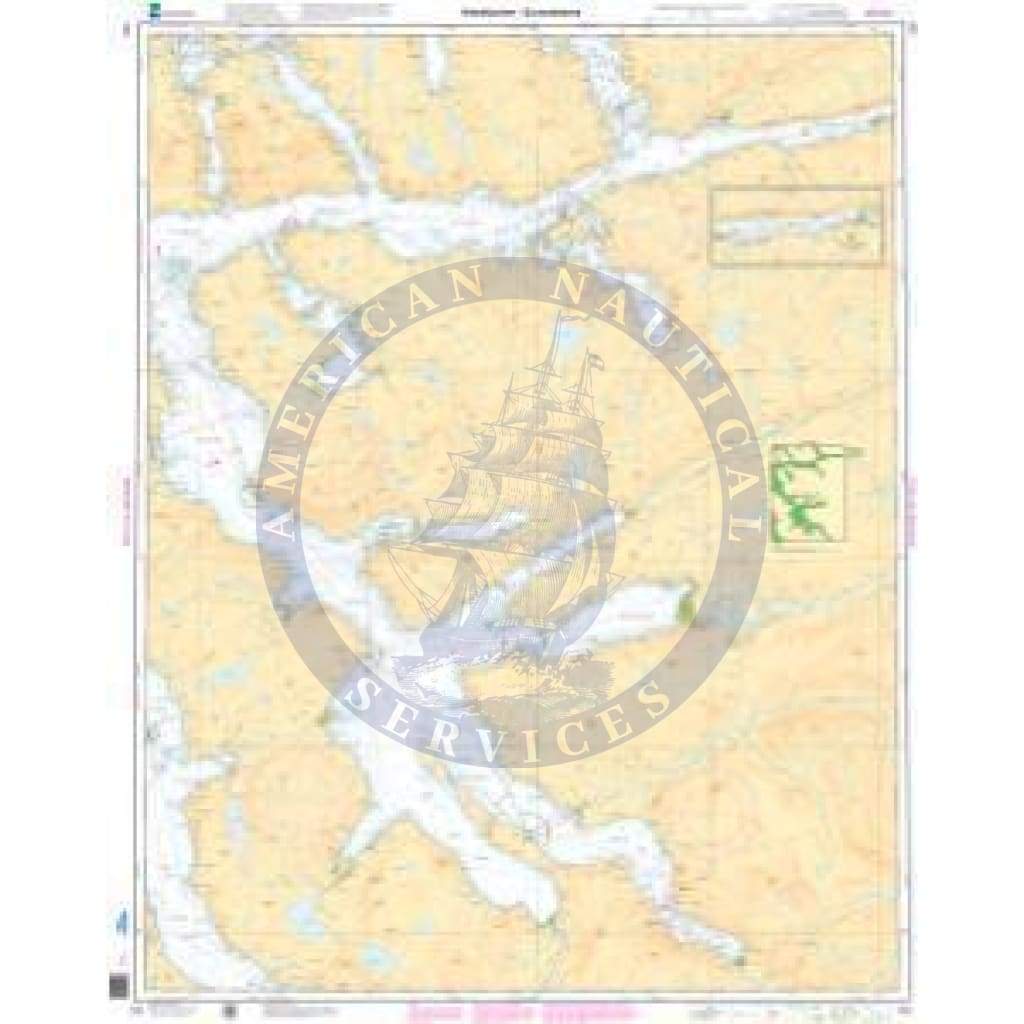 NHS Nautical Chart NHS129: Halsafjorden - Surnadalsøra