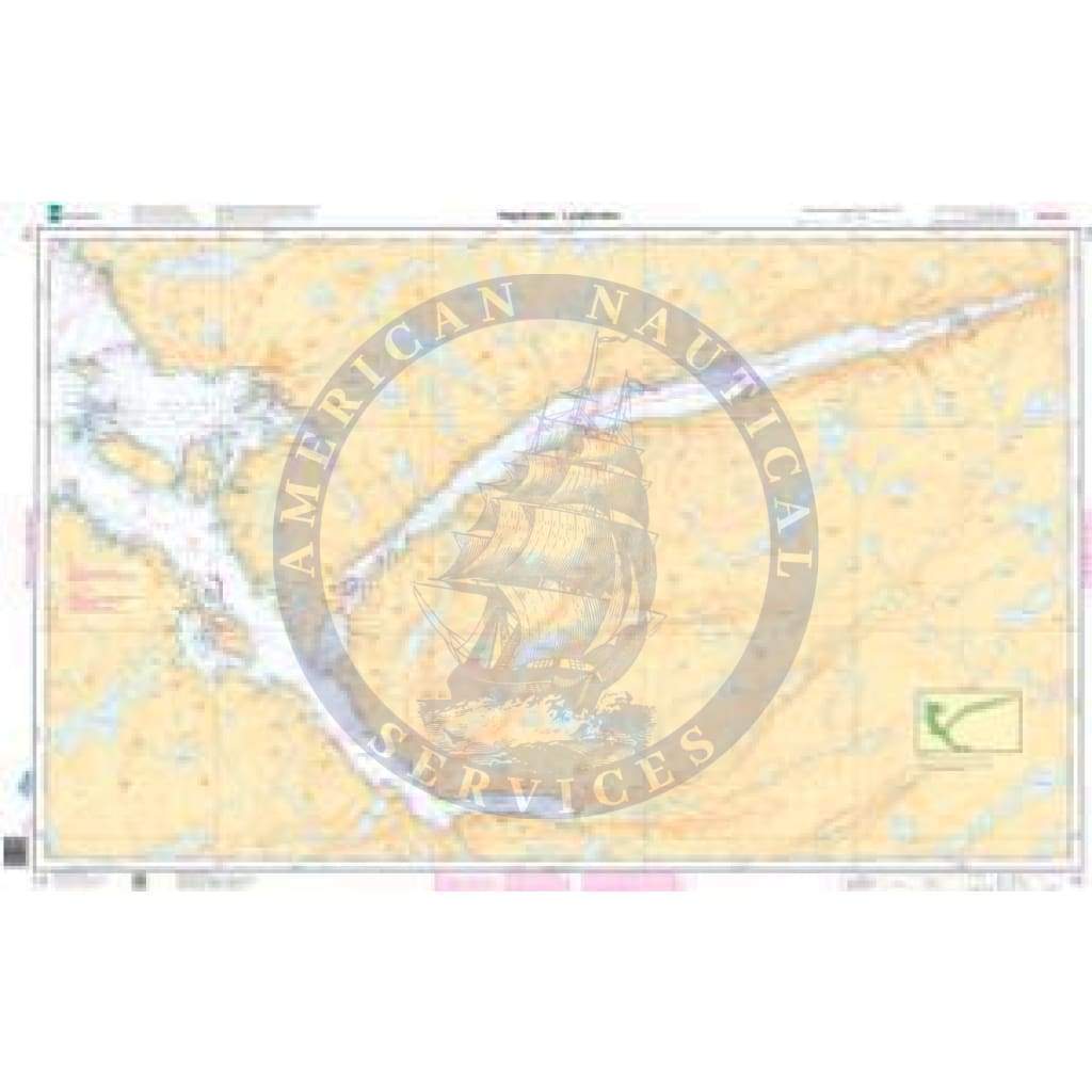 NHS Nautical Chart NHS132: Høgsfjorden - Lysefjorden