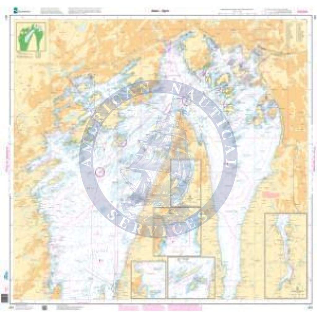NHS Nautical Chart NHS401: Oslo - Spro