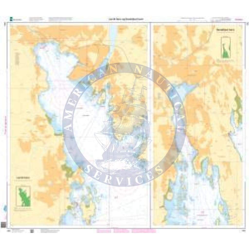 NHS Nautical Chart NHS480: Larvik havn - Sandefjord havn