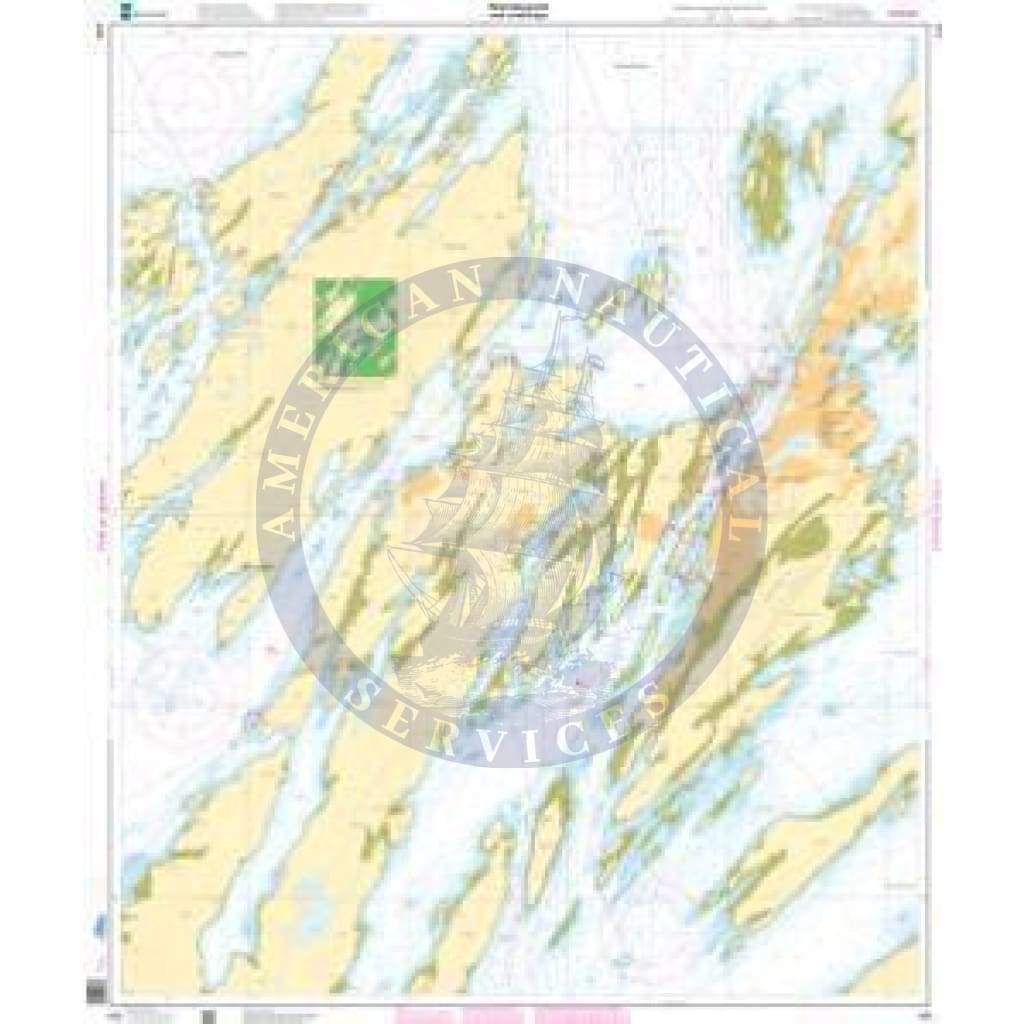 NHS Nautical Chart NHS488: Brønnøysund med innseilinger
