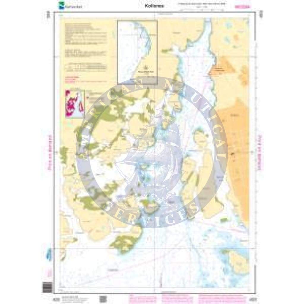 NHS Nautical Chart NHS493: Kollsnes
