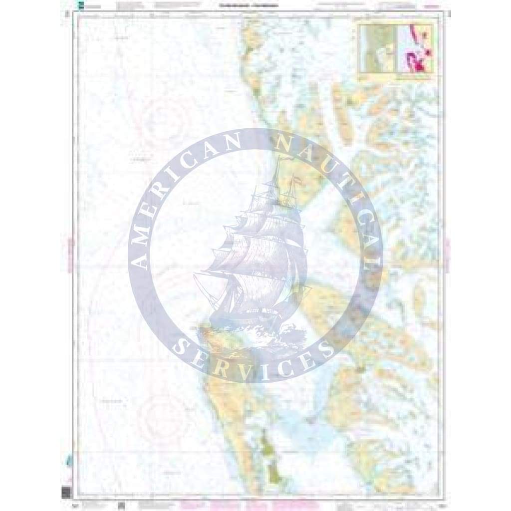NHS Nautical Chart NHS522: Forlandsrevet - Femtebreen