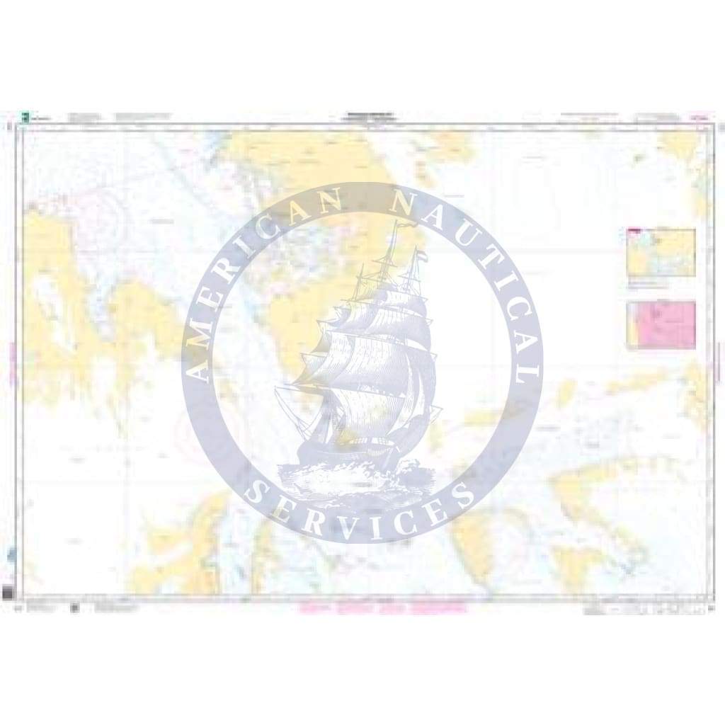 NHS Nautical Chart NHS537: Hinlopenstretet N. Fosterøyane - Nordporten