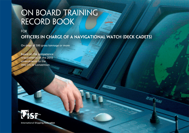 On Board Training Record Book for Deck Cadets