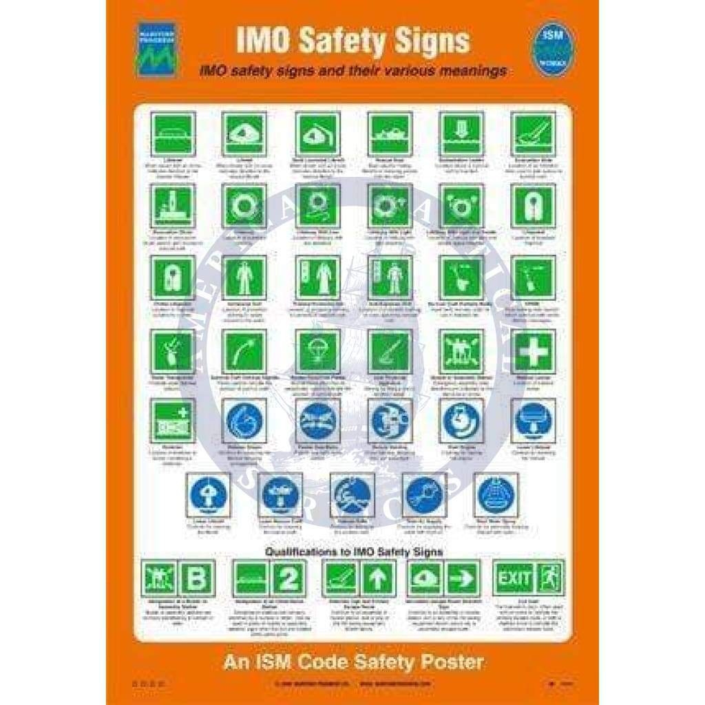 Poster - IMO Safety Signs