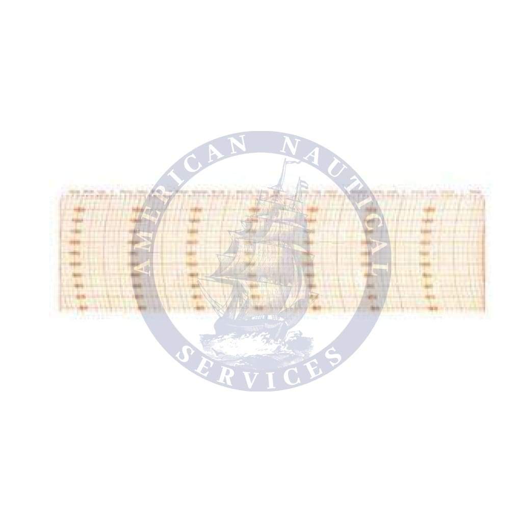 Replacement Barograph MILLIBAR Charts for 410-D (Weems & Plath 107)